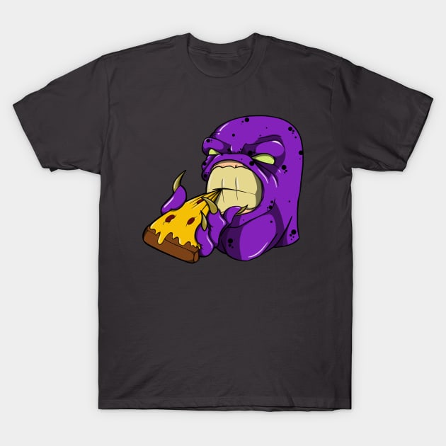 Monster Pizza T-Shirt by MumsMerch